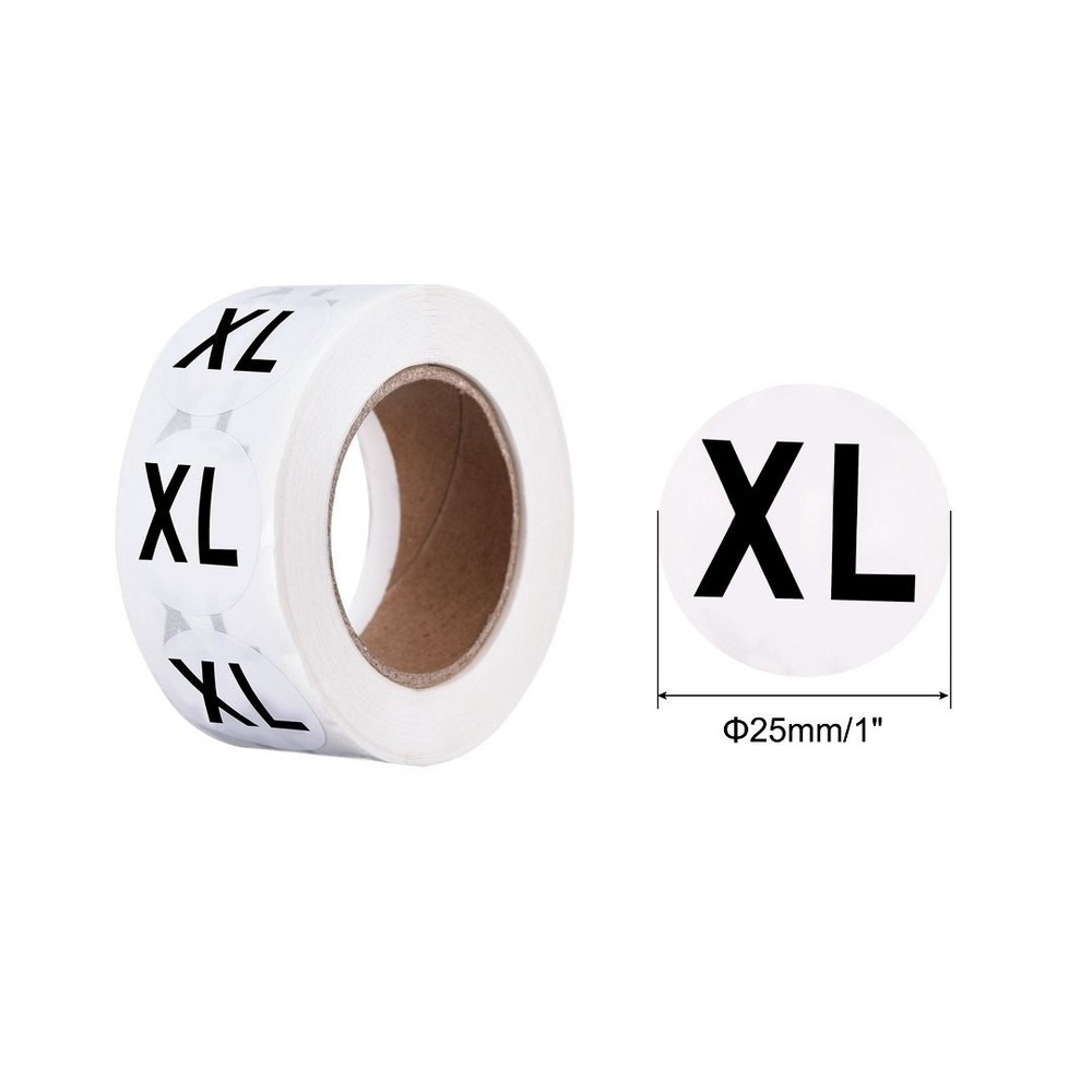 x120 "Thank‎ you" BLACK sticker shipping supplies